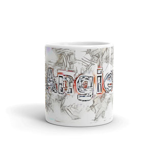 Angie Mug Frozen City 10oz front view