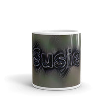 Load image into Gallery viewer, Susie Mug Charcoal Pier 10oz front view