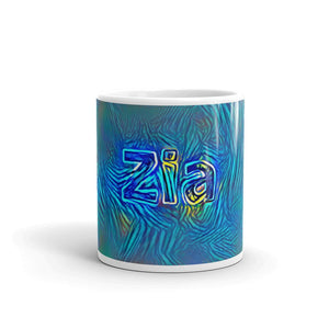 Zia Mug Night Surfing 10oz front view