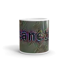 Load image into Gallery viewer, Jeanette Mug Dark Rainbow 10oz front view