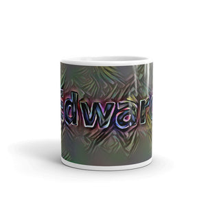 Edward Mug Dark Rainbow 10oz front view