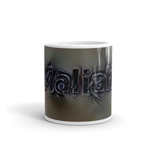 Load image into Gallery viewer, Maliah Mug Charcoal Pier 10oz front view