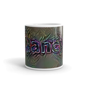 Nancy Mug Dark Rainbow 10oz front view