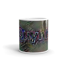 Load image into Gallery viewer, Quynh Mug Dark Rainbow 10oz front view