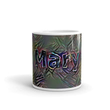 Load image into Gallery viewer, Mary Mug Dark Rainbow 10oz front view