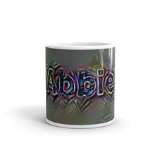 Load image into Gallery viewer, Abbie Mug Dark Rainbow 10oz front view