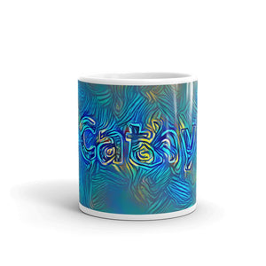 Cathy Mug Night Surfing 10oz front view