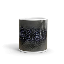 Load image into Gallery viewer, Aden Mug Charcoal Pier 10oz front view
