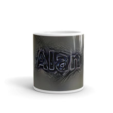 Load image into Gallery viewer, Alan Mug Charcoal Pier 10oz front view