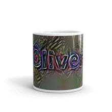 Load image into Gallery viewer, Oliver Mug Dark Rainbow 10oz front view
