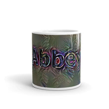 Load image into Gallery viewer, Abbey Mug Dark Rainbow 10oz front view
