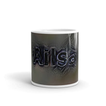 Load image into Gallery viewer, Ailsa Mug Charcoal Pier 10oz front view