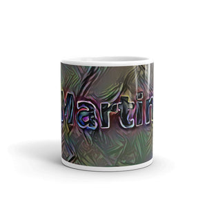Martin Mug Dark Rainbow 10oz front view