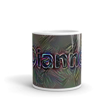 Load image into Gallery viewer, Dianne Mug Dark Rainbow 10oz front view