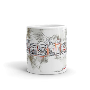 Castiel Mug Frozen City 10oz front view