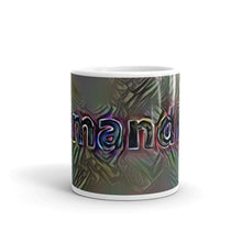 Load image into Gallery viewer, Amandla Mug Dark Rainbow 10oz front view