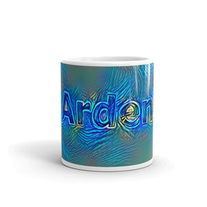 Arden Mug Night Surfing 10oz front view