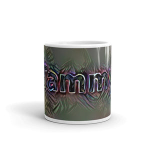 Tammy Mug Dark Rainbow 10oz front view