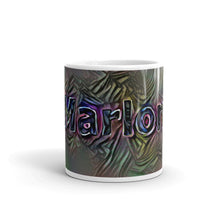 Load image into Gallery viewer, Marlon Mug Dark Rainbow 10oz front view