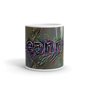 Leanne Mug Dark Rainbow 10oz front view