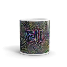 Load image into Gallery viewer, Eli Mug Dark Rainbow 10oz front view