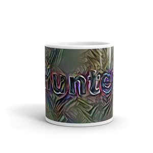 Hunter Mug Dark Rainbow 10oz front view