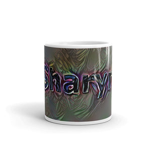 Sharyn Mug Dark Rainbow 10oz front view