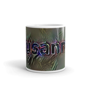Susanne Mug Dark Rainbow 10oz front view