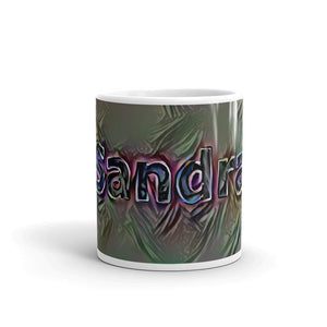 Sandra Mug Dark Rainbow 10oz front view