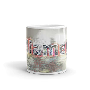 Niamey Mug Ink City Dream 10oz front view