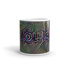 Load image into Gallery viewer, Louis Mug Dark Rainbow 10oz front view