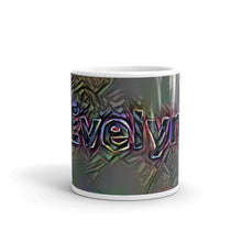 Load image into Gallery viewer, Evelyn Mug Dark Rainbow 10oz front view