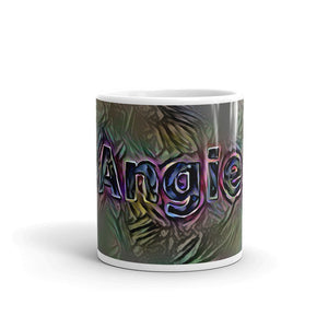 Angie Mug Dark Rainbow 10oz front view