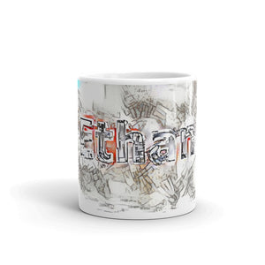 Ethan Mug Frozen City 10oz front view