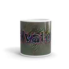 Load image into Gallery viewer, Salvatore Mug Dark Rainbow 10oz front view