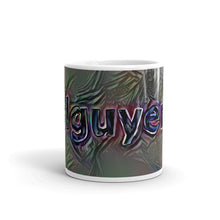 Load image into Gallery viewer, Nguyen Mug Dark Rainbow 10oz front view