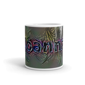 Joanna Mug Dark Rainbow 10oz front view