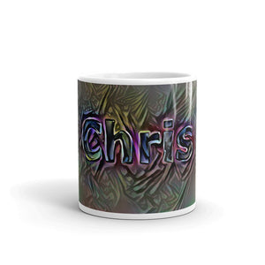 Chris Mug Dark Rainbow 10oz front view
