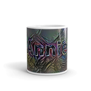 Annie Mug Dark Rainbow 10oz front view