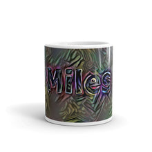 Load image into Gallery viewer, Miles Mug Dark Rainbow 10oz front view