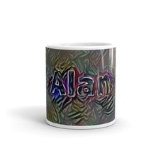Load image into Gallery viewer, Alan Mug Dark Rainbow 10oz front view