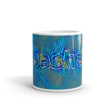 Load image into Gallery viewer, Sasha Mug Night Surfing 10oz front view