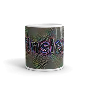 Tinsley Mug Dark Rainbow 10oz front view