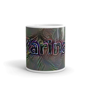 Karina Mug Dark Rainbow 10oz front view