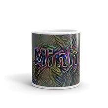 Load image into Gallery viewer, Minh Mug Dark Rainbow 10oz front view