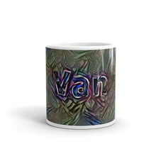 Load image into Gallery viewer, Van Mug Dark Rainbow 10oz front view