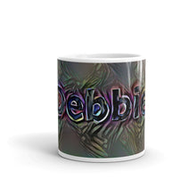 Load image into Gallery viewer, Debbie Mug Dark Rainbow 10oz front view