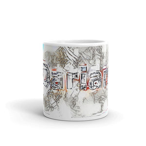 Darian Mug Frozen City 10oz front view