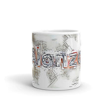 Load image into Gallery viewer, Alonzo Mug Frozen City 10oz front view