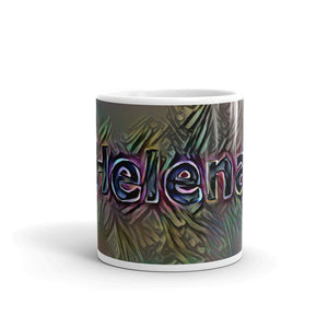 Helena Mug Dark Rainbow 10oz front view